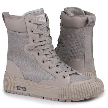 Buty, trampki damskie Fila CITYBLOCK high wmn Ocieplane