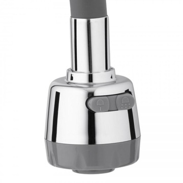 Смеситель для кухни с гибким изливом и смесителем