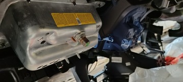 DESKA KONZOLA KOKPIT FORD FIESTA MK7 MODRÁ KOMPLET