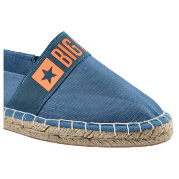 Niebieskie Espadryle Big Star Lekkie Damskie Buty