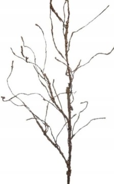 KORZEŃ sztuczny PIANKA gałąź dodatek BRĄZOWY 140cm