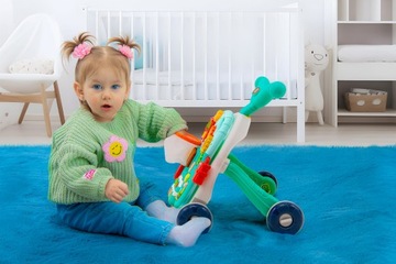 PUSH WALKER УЧЕБНЫЙ СТОЛИК 2В1 ЗЕЛЕНЫЙ