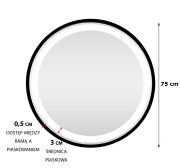СВЕТОДИОДНОЕ ЗЕРКАЛО С ПОДСВЕТКОЙ ДЛЯ ВАННОЙ В РАМКЕ-ЛОФТ