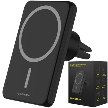 UCHWYT DO SAMOCHODU NA TELEFON ŁADOWARKA QI SAMOCHODOWY DO IPHONE MAGSAFE