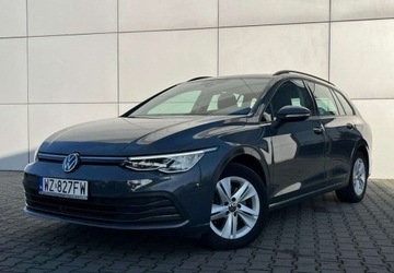 Volkswagen Golf VIII Variant 2.0 TDI 115KM 2023 Volkswagen Golf Salon Polska Parktronic Cyfrowe zegary Navi Tempomat a