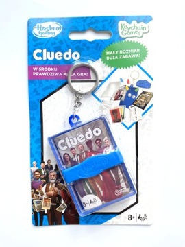 HASBRO Mini gra kieszonkowa brelok CLUEDO 8+