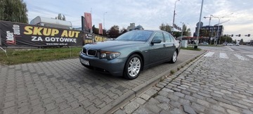 BMW Seria 7 E65 Sedan 745 i 333KM 2001 BMW 7 E65 745 i GAZ LPG 333 KM