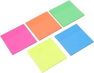 Kolorowe Samoprzylepne Naklejki Na Notatki - Wodoodporne Samoprzylepne Nota