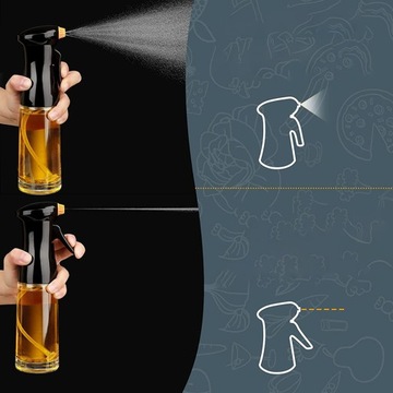 200ML SPRYSKIWACZ DO OLIWY OLEJU DOZOWNIK ATOMIZER