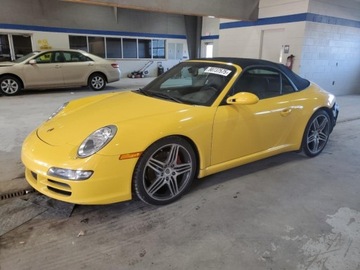 Porsche 911 997 2007 Porsche 911 2007 r., 3,8 L CABRIO 3.8 Benzyna 355KM