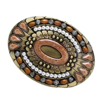 Men s Western Bohemian Boho Indian Jeans Vintage Belt Buckle