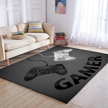 dywan Kontroler do gier 3D dekoracji domu sypialni