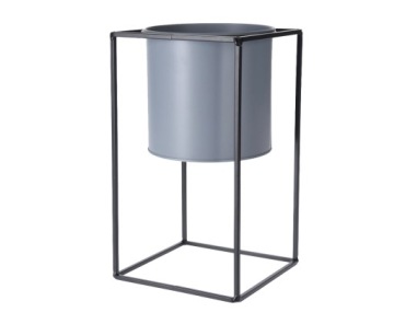 ЦВЕТОЧНЫЙ ГОРШОК МЕТАЛЛ LOFT МИНИ-КРЫШКА