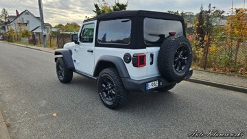 Jeep Wrangler IV Sport 4d Seria 5  2.0 GME Turbo  272KM 2021 Jeep Wrangler Jeep Wrangler Willys 2.0T 4x4 Kamera Zadbany 2.0 272KM, zdjęcie 4