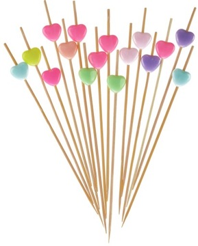 БУЛАЖКИ, ТУТПИКСЫ ДЛЯ ТОРТОВ СЕРДЦЕ, 16 ШТ.