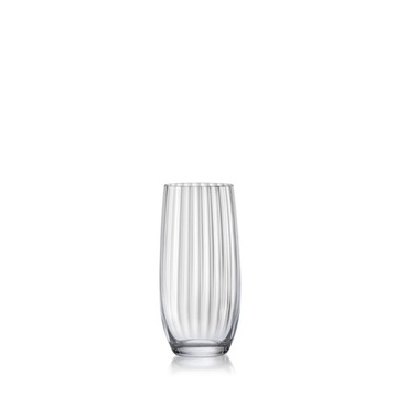 Szklanki wysokie 350 ml BOHEMIA WATERFALL 6 szt.
