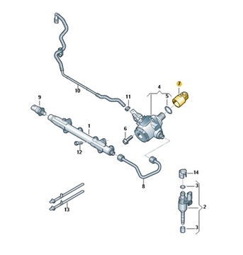 HYDROSTEL PUMPY PALIVA 06L109311 ORIGINÁL WHT005184 VW OE ORIGINÁLNÍ