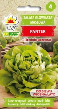 Sałata głowiasta masłowa PANTER 1g TORAF