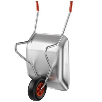 СТАБИЛЬНАЯ тележка-тачка + БОЛЬШОЕ ПРОЧНОЕ КОЛЕСО ДЛЯ САДОВОГО СЕЛЬСКОГО ХОЗЯЙСТВА