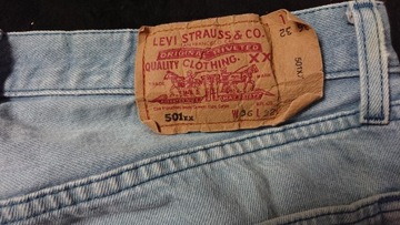 spodnie LEVI'S STRAUSS 501 r. 36/32 super