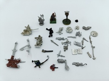 Warhammer Wargaming zestaw figurek i części metal