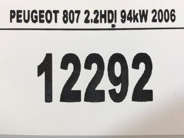 PHEDRA 807 C8 PŘÍVOD KABEL HMOTA UZEMNĚNÍ 2.2HDI