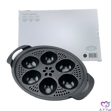 ATFUN Wkładka do gotowania 6 jajek w Thermomix TM6 TM5