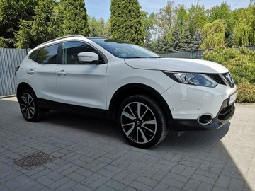 Nissan Qashqai II Crossover 1.2 DIG-T 115KM 2014 Nissan Qashqai 1.2 116KM Tekna Klimatronic Led, zdjęcie 3