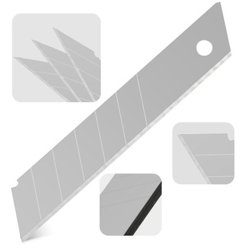 10 сменных ломающихся лезвий 18 мм. Запасные вставки для резака обоев для резака обоев.
