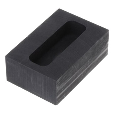 3pcs Graphite Ingot Mold Non stick Smelting Tool