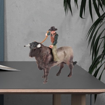 Моделирование фермы Модель стоящей серой коровы