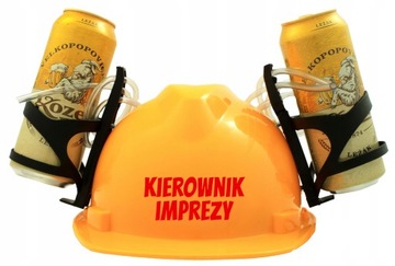 ŻÓŁTY KASK HEŁM NA WIECZÓR KAWALERSKI ŚLUB Y4