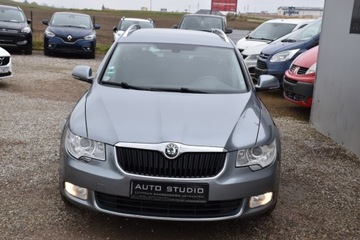 Skoda Superb II Kombi 2.0 TDI CR DPF 170KM 2010 Skoda Superb Klimatronic Multifunkcja Tempomat Komputer Parktronic Zadbany, zdjęcie 18