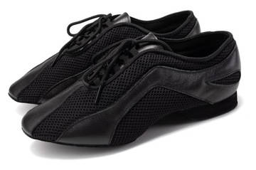 BUTY DO TAŃCA TANECZNE ĆWICZKI WYGODNE SKÓRZANE