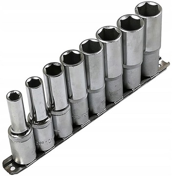 ZESTAW NASADEK NASADKI DŁUGIE 1/2'' 8-19MM - YATO