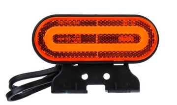 FRISTOM LAMPA LED OBRYSOWA ŻÓŁTA DIODOWA PRZYCZEPY NACZEPY FT-072 Z LED