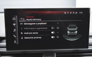 Audi A4 B9 Avant Facelifting 2.0 40 TFSI 204KM 2022 Audi A4 Avant 2.0 TFSI 204 PS Mildhybrid Audi drive Select Ledy Navi 2.0, zdjęcie 24