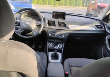 Audi Q3 I SUV 2.0 TDI 140KM 2014 Audi Q3 I rej 2015r, SALON POLSKA. 2.0TDI. 4x4. Uszkodzony przod. Jezdzi., zdjęcie 5
