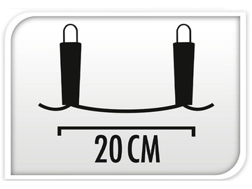Lampki ogrodowe GIRLANDA 10 LED na baterie BEŻOWA