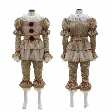 Косплей Хэллоуин фильм Pennywise Cos маска клоуна