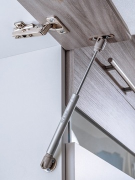 Кухонная мебель ЭДЕК 1 - ГЛАМУР ДЕРЕВО + БЕЛЫЙ