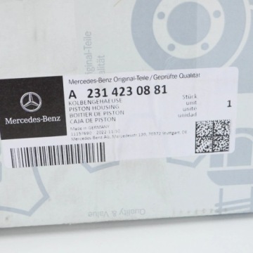 MERCEDES-BENZ S W222 galinis dešinysis stabdžių suportas A2314230881 originalus – nuotrauka 7
