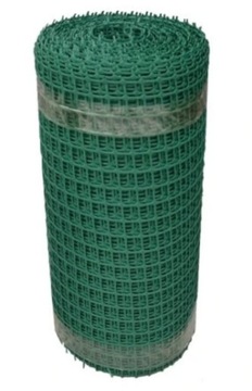 Siatka plastik 30x30mm 0.8m x25m kontenerowa ziel.
