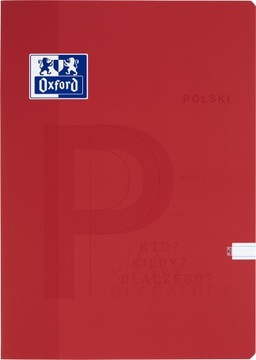 ZESZYT OXFORD JĘZYK POLSKI A4/60K LINIA Z MARGINESEM