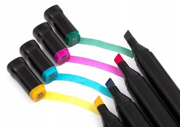 МАРКЕРЫ, ТРИПСЫ, АЛКОГОЛЬНЫЕ РУЧКИ, ДВУСТОРОННИЕ PRO, НАБОР 100 ШТ + СУМКА