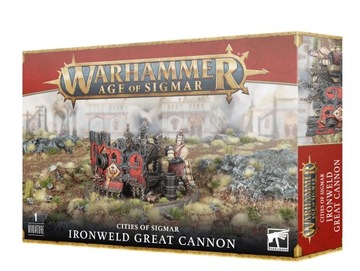 CITIES OF SIGMAR: IRONWELD GREAT CANNON NEW