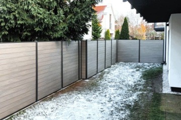 Пролет забора, забор, панель забора 180 x 180 см композитный ДПК 2-го поколения