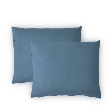 Poszewki na poduszkę 40x40 Szaroniebieski HOP DESIGN, czysta gruba bawełna