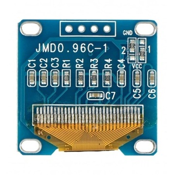 OLED-дисплей 128x64 0,96 SSD1306 I2C - БЕЛЫЙ