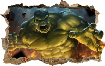 HULK Naklejka na ścianę AVENGERS 120x76 #300